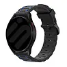 Strap-it® Strap-it Suunto 9 Peak sport gesp band (zwart/blauw) Strap-it® Strap-it Suunto 9 Peak sport gesp band (zwart/blauw)