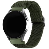 Strap-it® Suunto 9 Peak Pro verstelbaar geweven bandje (groen)