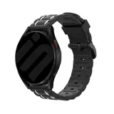 Strap-it® Suunto 9 Peak Pro sport gesp band (zwart/wit)