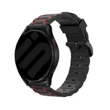 Strap-it® Suunto 9 Peak Pro sport gesp band (zwart/rood)
