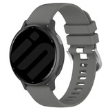 Strap-it® Garmin Forerunner 645 siliconen classic bandje (donkergrijs)