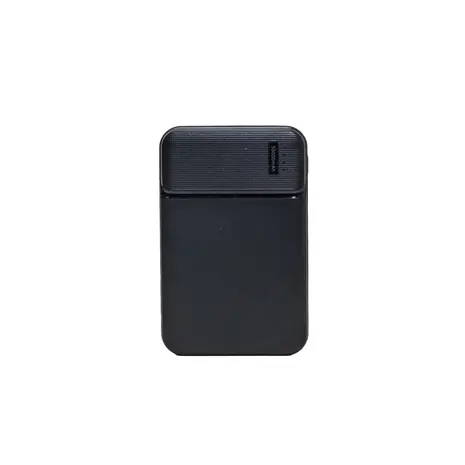 Coverzs Ultradunne 5.000 mAh powerbank (zwart)