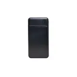 Ultradunne 10.000 mAh powerbank (zwart)