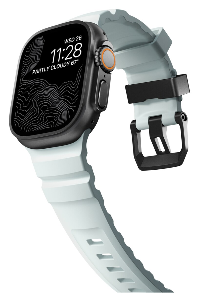 Nomad Nomad Apple Watch Rocky Point band (Icy Blue/Black) Nomad Nomad Apple Watch Rocky Point band (Icy Blue/Black)
