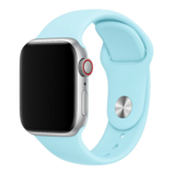 Strap-it® Apple Watch sportband (lichtblauw)