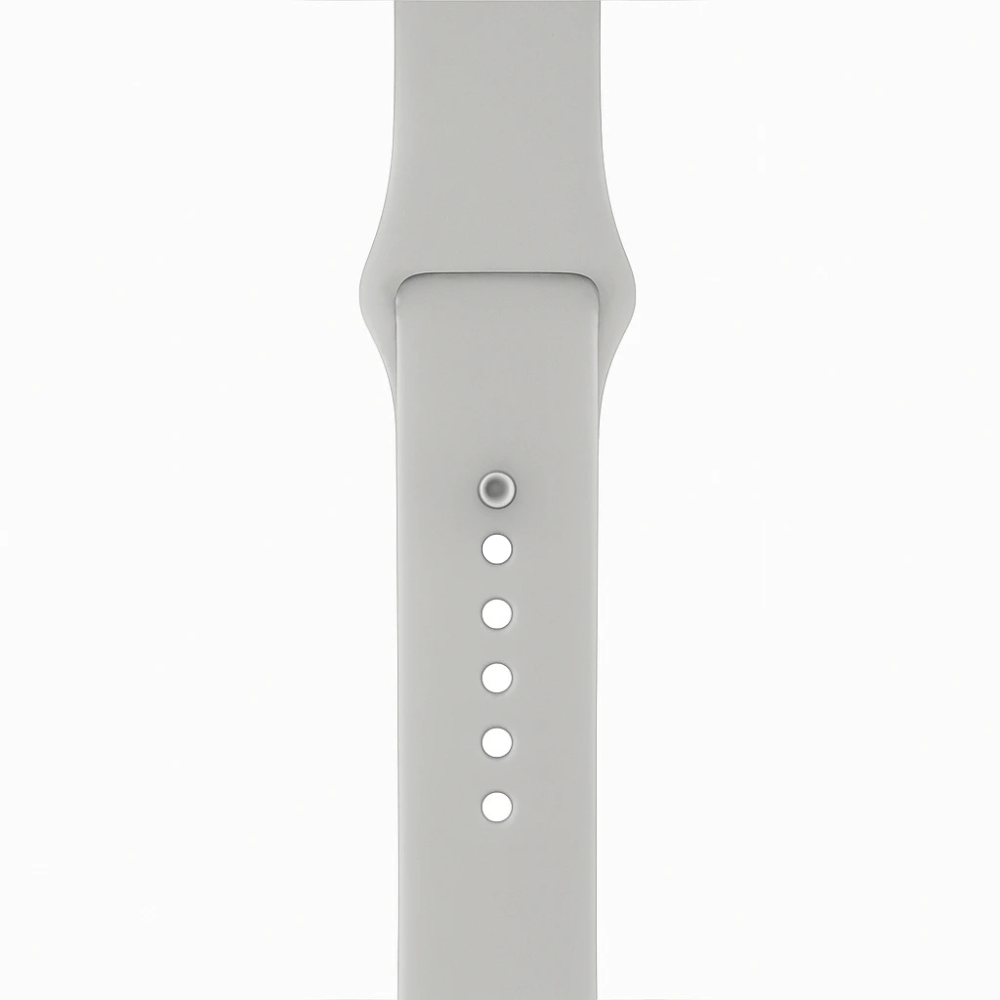 Strap-it® Strap-it Apple Watch silicone band (grijs)