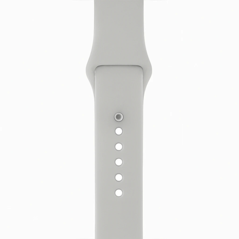 Strap-it® Strap-it Apple Watch silicone band (grijs)