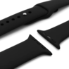 Strap-it® Strap-it Apple Watch silicone bandje (zwart) Strap-it® Strap-it Apple Watch silicone bandje (zwart)