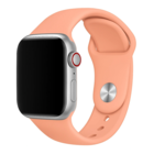 Strap-it® Strap-it Apple Watch silicone band (oranje-roze)