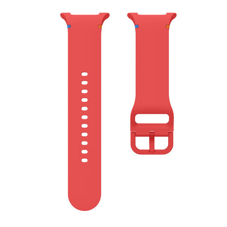 Strap-it® Strap-it Samsung Galaxy Watch 8 - 40mm siliconen bandje (rood)