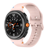 Strap-it® Samsung Galaxy Watch 8 - 40mm siliconen bandje (roze)