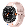 Strap-it® Strap-it Samsung Galaxy Watch 8 - 40mm siliconen bandje (roze) Strap-it® Strap-it Samsung Galaxy Watch 8 - 40mm siliconen bandje (roze)