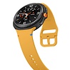 Strap-it® Strap-it Samsung Galaxy Watch 8 - 44mm siliconen bandje (geel) Strap-it® Strap-it Samsung Galaxy Watch 8 - 44mm siliconen bandje (geel)
