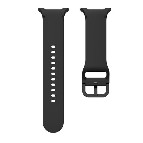 Strap-it® Strap-it Samsung Galaxy Watch 8 - 40mm siliconen bandje (zwart)