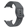 Strap-it® Strap-it Samsung Galaxy Watch 8 Classic siliconen bandje (donkergrijs) Strap-it® Strap-it Samsung Galaxy Watch 8 Classic siliconen bandje (donkergrijs)