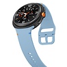 Strap-it® Strap-it Samsung Galaxy Watch 8 Classic siliconen bandje (blauw) Strap-it® Strap-it Samsung Galaxy Watch 8 Classic siliconen bandje (blauw)