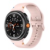 Strap-it® Strap-it Samsung Galaxy Watch 8 Classic siliconen bandje (roze) Strap-it® Strap-it Samsung Galaxy Watch 8 Classic siliconen bandje (roze)