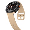 Strap-it® Strap-it Samsung Galaxy Watch 8 Classic siliconen bandje (beige) Strap-it® Strap-it Samsung Galaxy Watch 8 Classic siliconen bandje (beige)