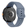 Strap-it® Strap-it Samsung Galaxy Watch 8 Classic siliconen bandje (grijsblauw) Strap-it® Strap-it Samsung Galaxy Watch 8 Classic siliconen bandje (grijsblauw)