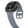 Strap-it® Strap-it Samsung Galaxy Watch 8 Classic siliconen bandje (grijsblauw) Strap-it® Strap-it Samsung Galaxy Watch 8 Classic siliconen bandje (grijsblauw)