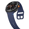 Strap-it® Strap-it Samsung Galaxy Watch 8 Classic siliconen bandje (donkerblauw) Strap-it® Strap-it Samsung Galaxy Watch 8 Classic siliconen bandje (donkerblauw)