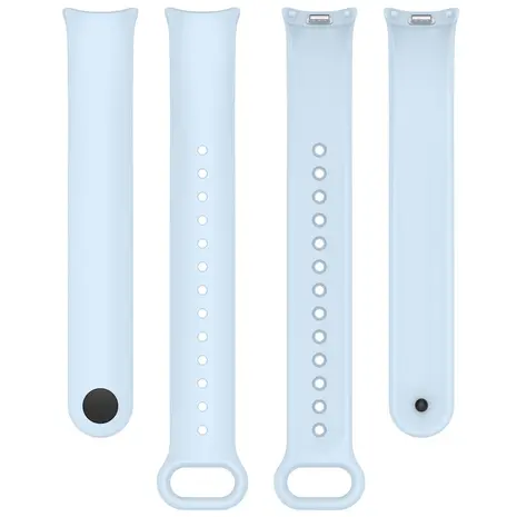 Strap-it® Strap-it Xiaomi Smart Band 8 siliconen bandje (lichtblauw)