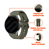Strap-it® Strap-it Samsung Galaxy Watch 6 Classic 43mm Wave bandje (legergroen) Strap-it® Strap-it Samsung Galaxy Watch 6 Classic 43mm Wave bandje (legergroen)