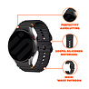 Strap-it® Strap-it Samsung Galaxy Watch FE Wave bandje (zwart) Strap-it® Strap-it Samsung Galaxy Watch FE Wave bandje (zwart)