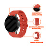 Strap-it® Strap-it Samsung Galaxy Watch 4 40mm Wave bandje (rood) Strap-it® Strap-it Samsung Galaxy Watch 4 40mm Wave bandje (rood)