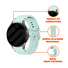 Strap-it® Strap-it Samsung Galaxy Watch 6 44mm Wave bandje (lichtgroen) Strap-it® Strap-it Samsung Galaxy Watch 6 44mm Wave bandje (lichtgroen)