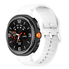 Strap-it® Strap-it Samsung Galaxy Watch 8 Classic siliconen bandje (wit) Strap-it® Strap-it Samsung Galaxy Watch 8 Classic siliconen bandje (wit)