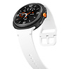 Strap-it® Strap-it Samsung Galaxy Watch 8 Classic siliconen bandje (wit) Strap-it® Strap-it Samsung Galaxy Watch 8 Classic siliconen bandje (wit)