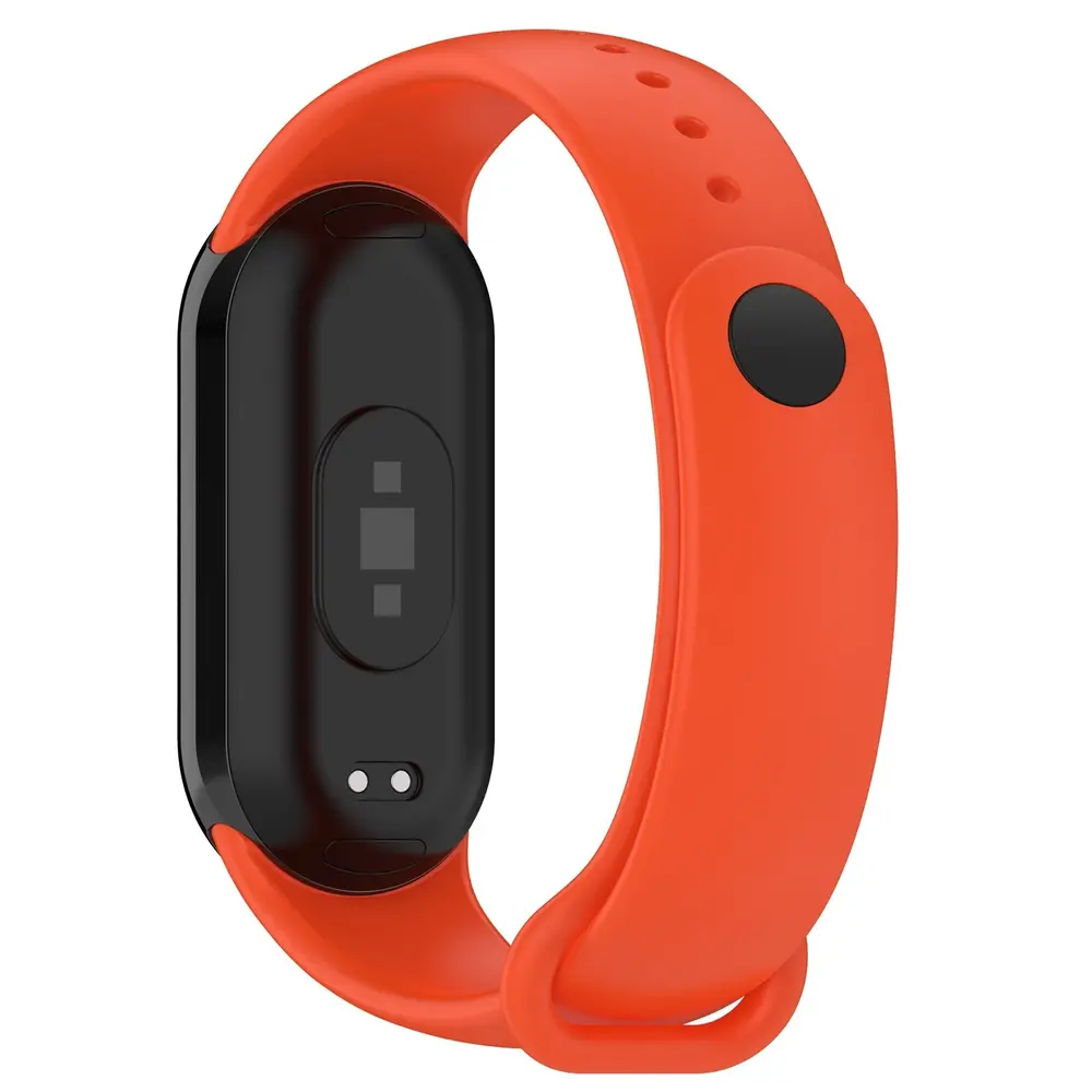 Strap-it® Strap-it Xiaomi Smart Band 9 siliconen bandje (oranje)