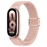Strap-it® Xiaomi Smart Band 10 gevlochten bandje (roze) Strap-it® Xiaomi Smart Band 10 gevlochten bandje (roze)