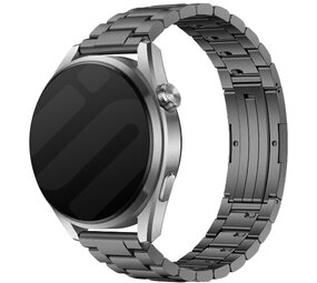 Strap-it® Huawei Watch GT 2 Pro 'one push' titanium band (grafiet)