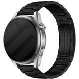 Strap-it® Fossil Gen 5 'one push' titanium band (zwart)