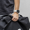 BALR. BALR Apple Watch Ultra liquid siliconen band (beige/titanium) BALR. BALR Apple Watch Ultra liquid siliconen band (beige/titanium)