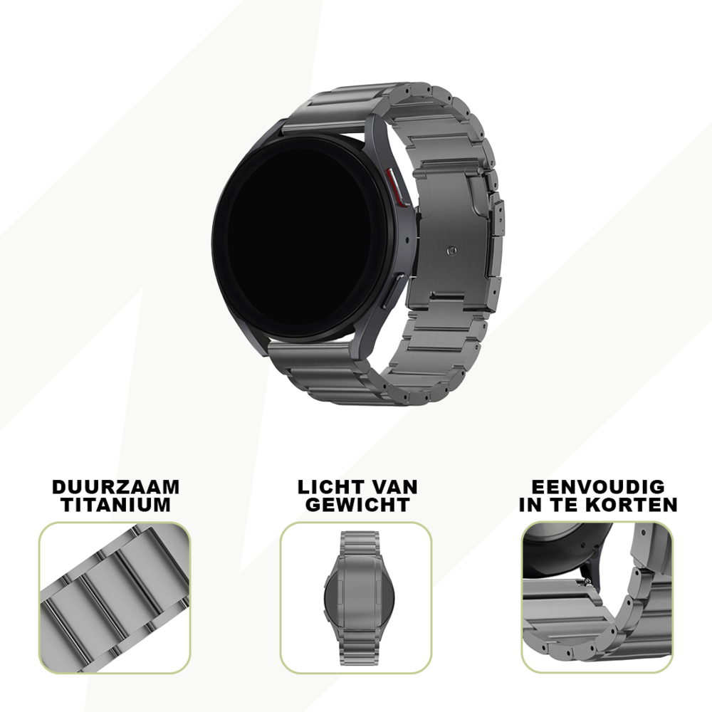 Bandz Bandz CMF Watch Pro 2 titanium schakel band (grafiet)