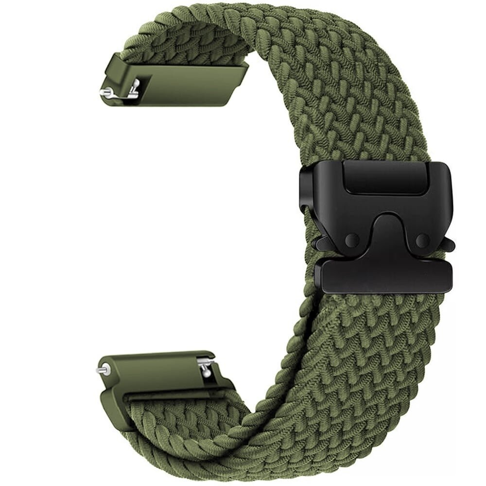 Strap-it® Strap-it CMF Watch Pro 2 gevlochten band met P-buckle (groen)