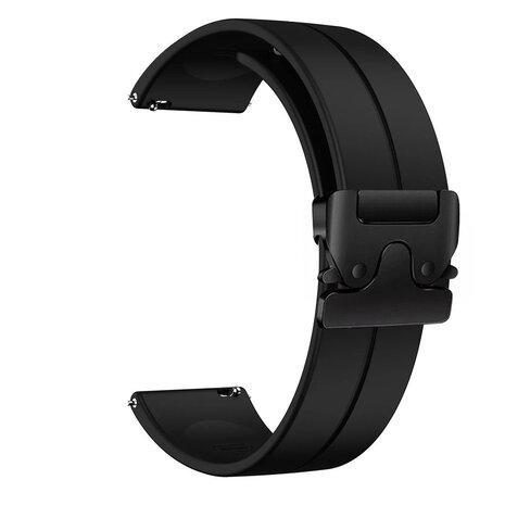 Strap-it® Strap-it CMF Watch Pro 2 siliconen band met P-buckle (zwart)