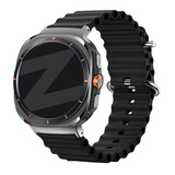 Bandz Bandz Samsung Galaxy Watch Ultra 2025 Ocean bandje 'Classic' (zwart)
