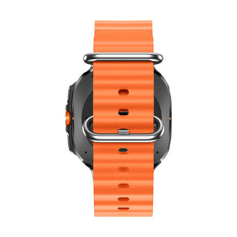 Bandz Bandz Samsung Galaxy Watch Ultra 2025 Ocean bandje 'Classic' (oranje) Bandz Bandz Samsung Galaxy Watch Ultra 2025 Ocean bandje 'Classic' (oranje)