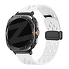 Bandz Bandz Samsung Galaxy Watch Ultra 2025 D-buckle sport band 'Air' (wit) Bandz Bandz Samsung Galaxy Watch Ultra 2025 D-buckle sport band 'Air' (wit)