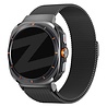 Bandz Bandz Samsung Galaxy Watch Ultra 2025 Milanese loop band (zwart) Bandz Bandz Samsung Galaxy Watch Ultra 2025 Milanese loop band (zwart)