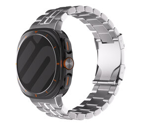 Strap-it® Samsung Galaxy Watch Ultra 2025 'square' titanium band (titanium)