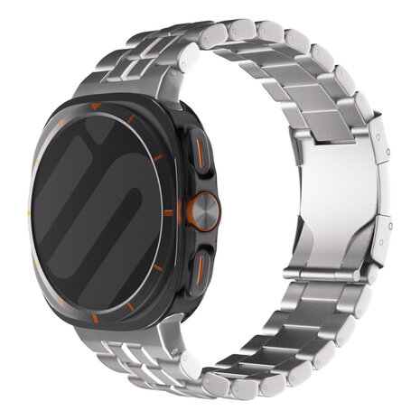 Strap-it® Strap-it Samsung Galaxy Watch Ultra 2025 'square' titanium band (titanium)