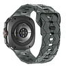 Bandz Bandz Samsung Galaxy Watch Ultra 2025 siliconen band 'Hexagons' (donkergrijs) Bandz Bandz Samsung Galaxy Watch Ultra 2025 siliconen band 'Hexagons' (donkergrijs)