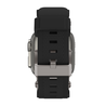 Bandz Bandz Apple Watch siliconen band 'Explorer' (zwart met titanium) Bandz Bandz Apple Watch siliconen band 'Explorer' (zwart met titanium)