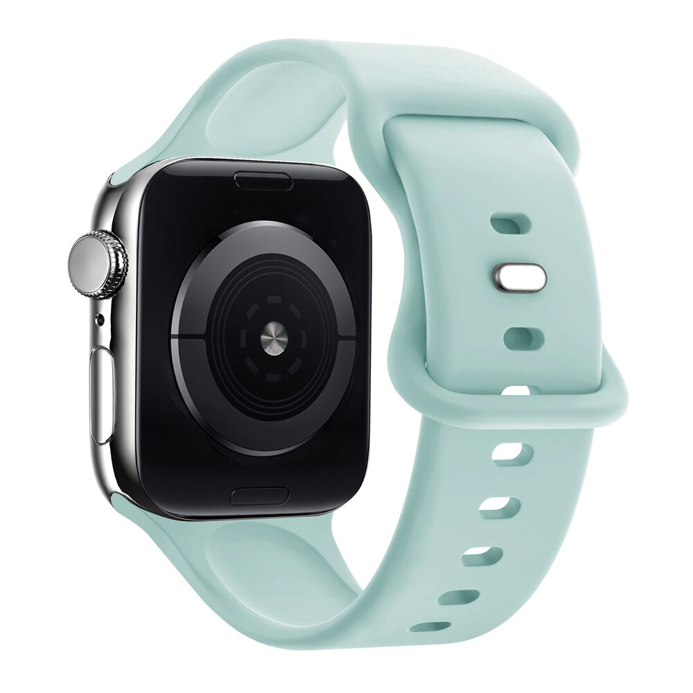 xoxo Wildhearts xoxo Wildhearts Apple Watch siliconen bandje (mintgroen)