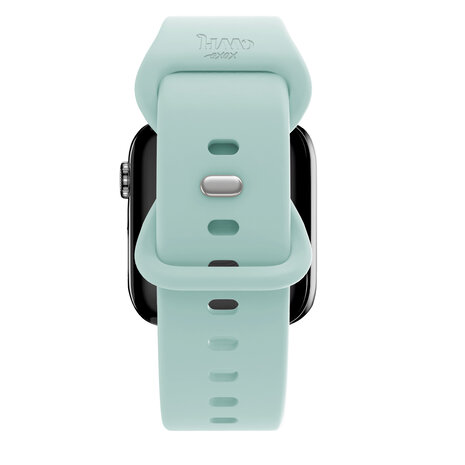 xoxo Wildhearts xoxo Wildhearts Apple Watch siliconen bandje (mintgroen)